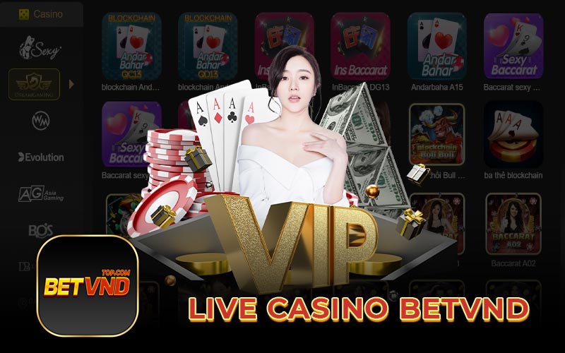 Live casino Betvnd